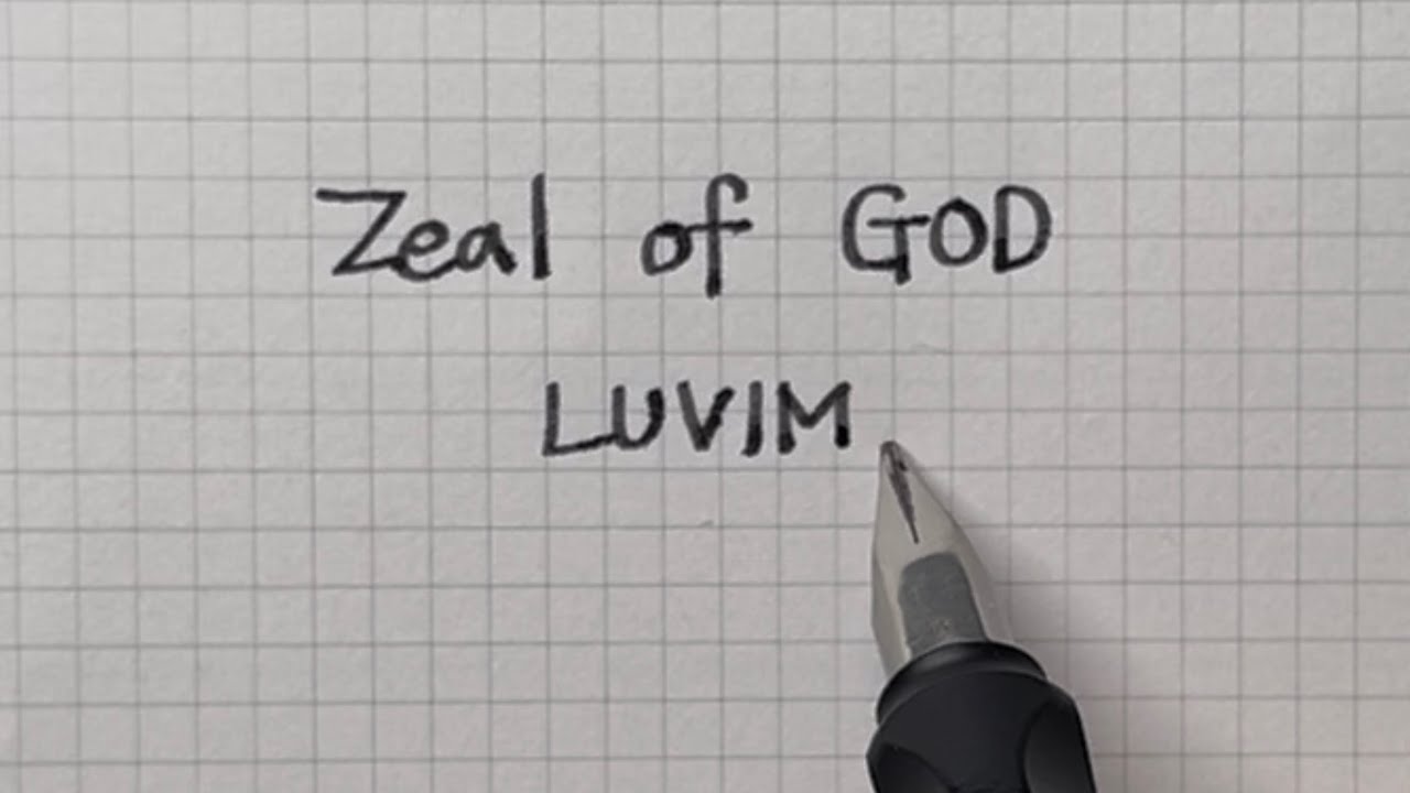 LUVIM(러빔) - Zeal of GOD (하나님의 열심 english ver.) Lyrics Video