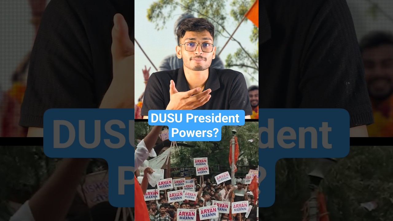 DUSU President Power? #delhiuniversity #dusuelection