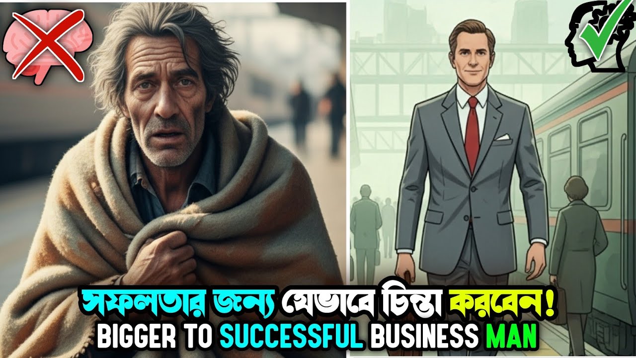 নিজেকে যেমন চিন্তা করবেন তেমনই হবেন। Motivational video | Success Mindset |