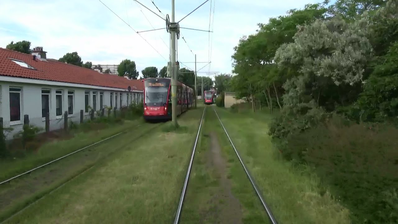 HTM MAT-rit 72 Remise Lijsterbes - Harstenhoekplein (Remise Scheveningen) | GTL8 3069 | 4K