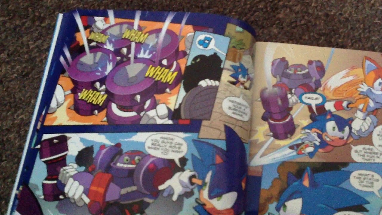Sonic the hedgehog # 1 IDW comic review