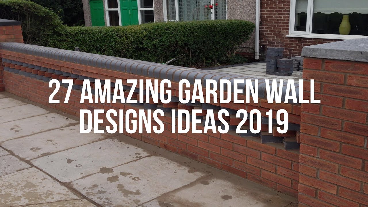 🔴 27 Amazing GARDEN WALL DESIGNS Ideas 2019