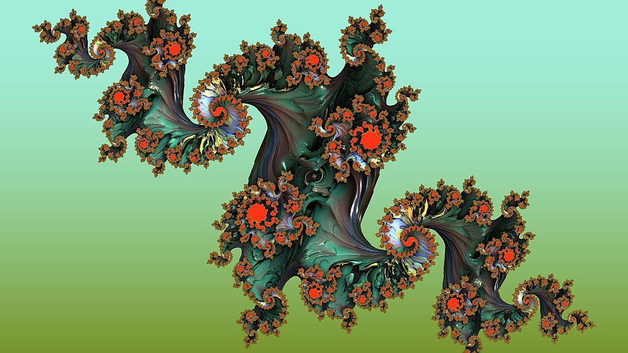 3D Fractal Animation: Beethoven and Julia