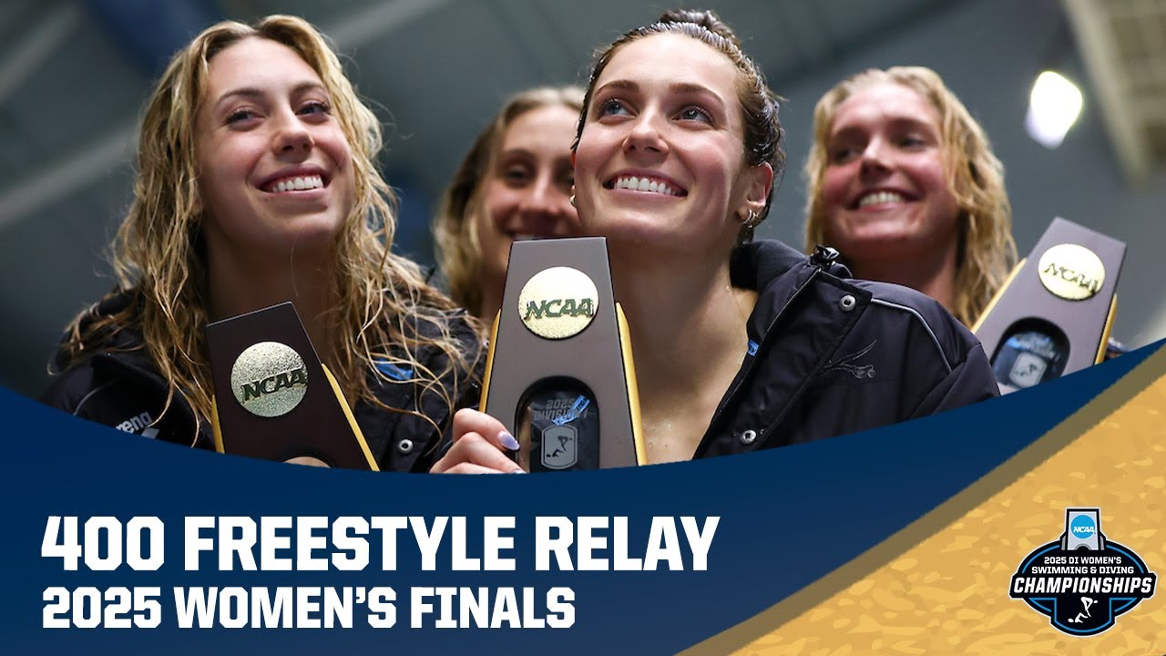 Women's 400 freestyle relay | 2025 NCAA swimming championships