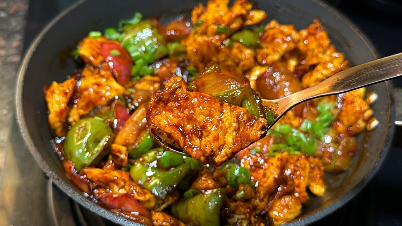 Egg Chilli Recipe | Chilli Egg | How to make egg chilli 