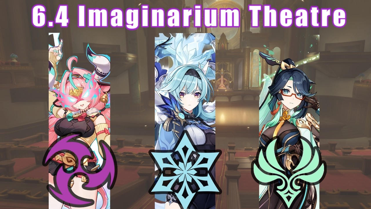 6.4 Imaginarium Theatre Lunar Mode - Electro, Cryo, Anemo