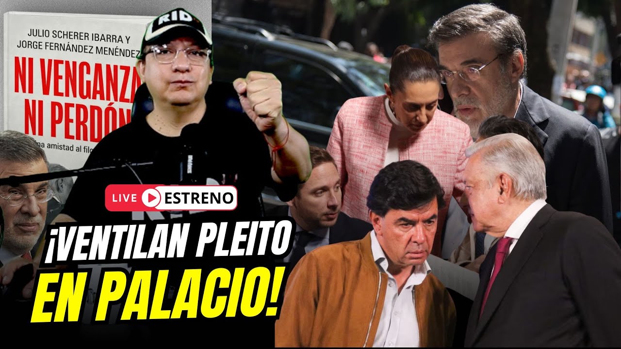 &iexcl;FURIA EN PALACIO! CLAUDIA se PELEA con Jes&uacute;s Ram&iacute;rez y ordena su RENUNCIA por el libro de Scherer