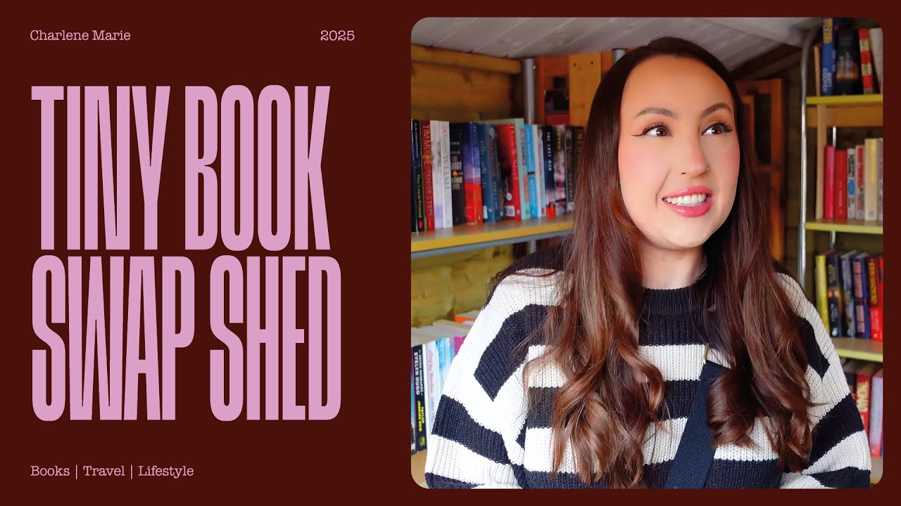 I Found A Tiny Book Swap Shed | Exploring What's Inside