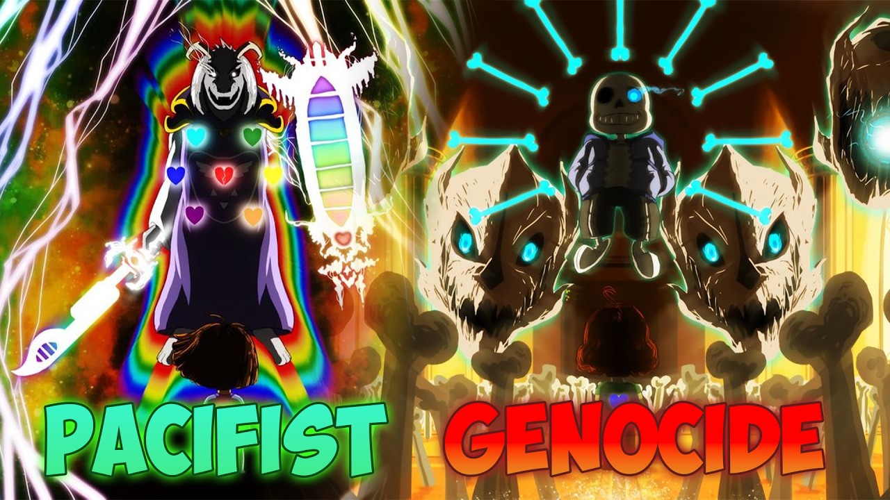 TÔI PHÁ ĐẢO UNDERTALE (True Pacifist + Genocide)