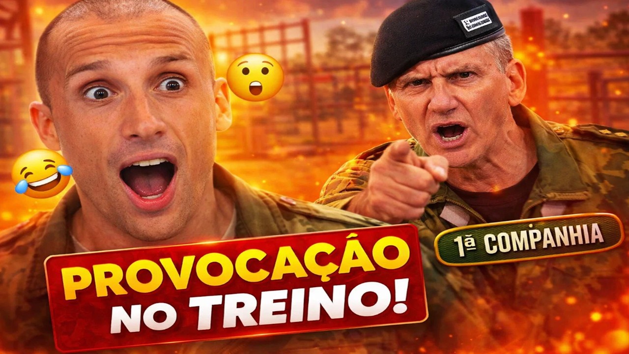 Comandante provoca Filipe Delgado em treino hilário da 1ª Companhia!