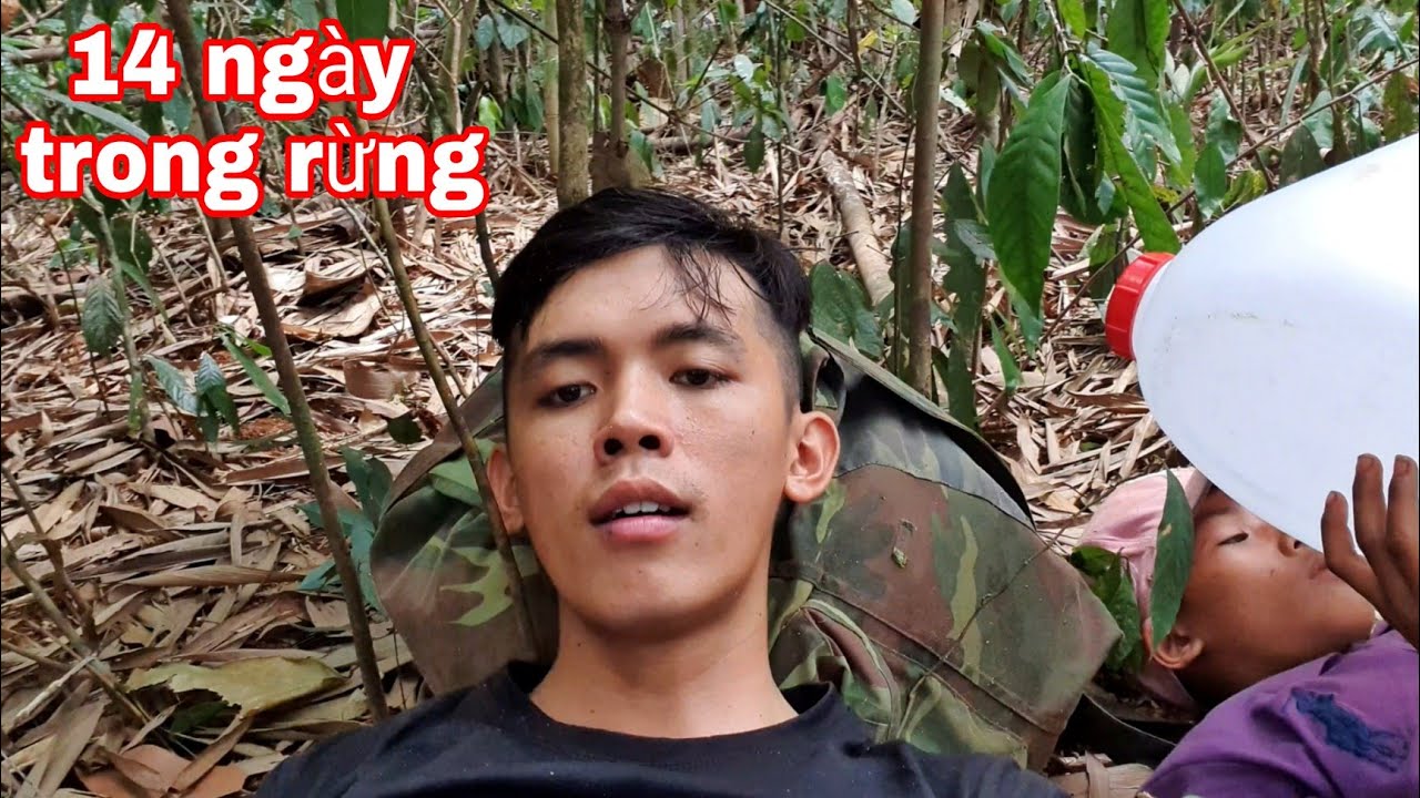 Sang Vlog Thử Th&aacute;ch 14 Ng&agrave;y Trong Rừng | 14 day challenge in the jungle