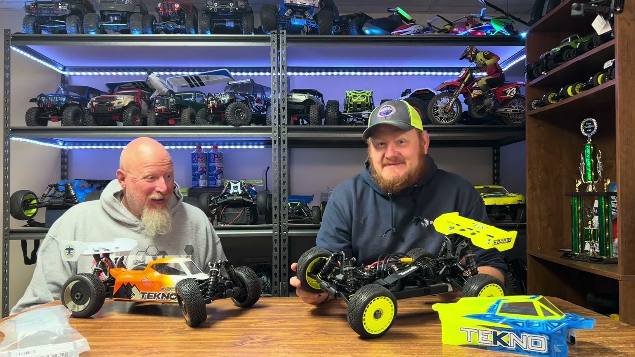 Tekno EB48 2.2 1/8 Scale RC Buggy First Impressions & Track Time Comparison With EB48 2.1