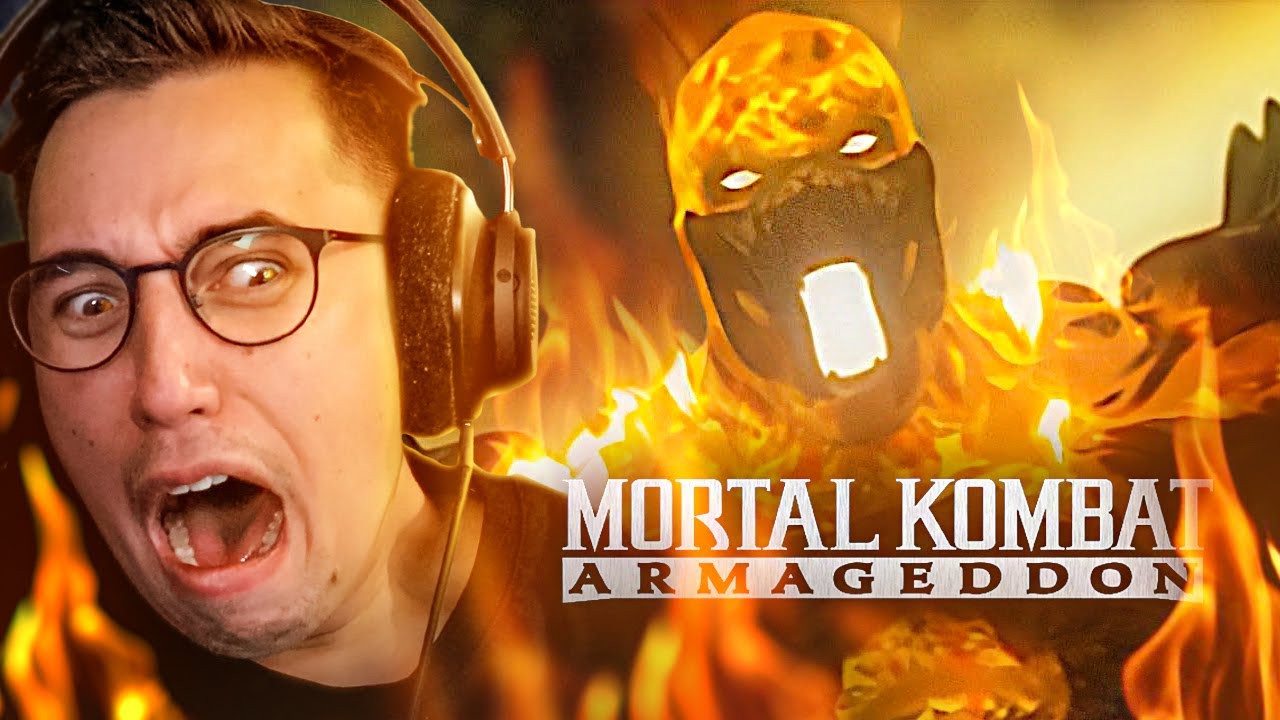 Вступительная сцена Mortal Kombat ARMAGEDDON просто ПОТРЯСАЮЩАЯ! - РЕАКЦИЯ!