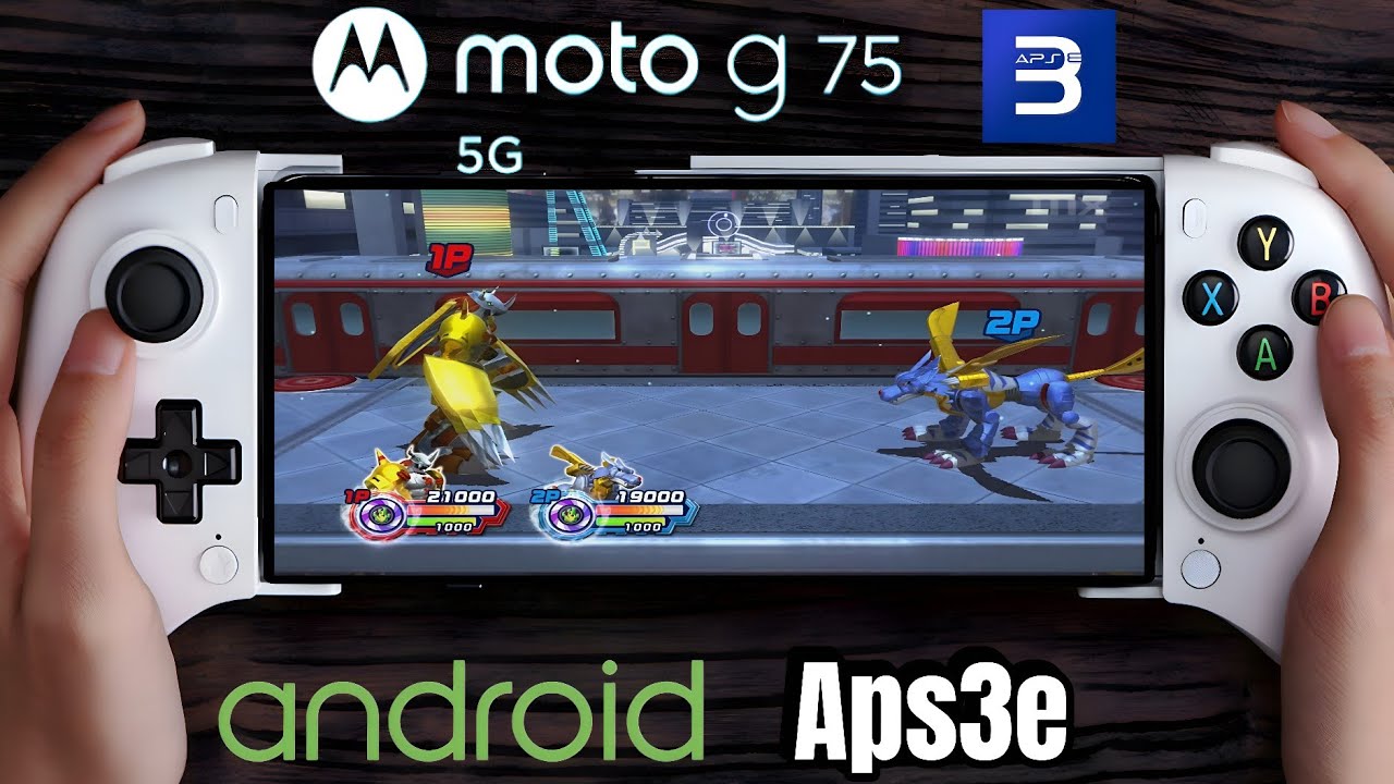 Moto G75 Snapdragon 6 gen 3 Test Digimon All-Star Rumble All Chars PS3 en Android con Aps3e 