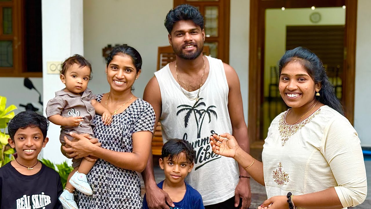 കാത്തിരുന്ന ദിവസം വന്നു സംഗീതേട്ടന്റെ വീട്ടിൽ പോയി 😍Home 🏠 Tour 