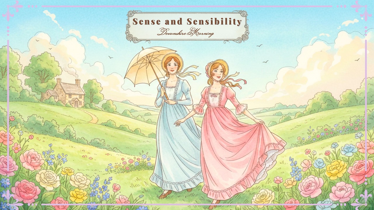 Sense and Sensibility : A Devonshire Morning Reading Playlist | Cozy Instrumental