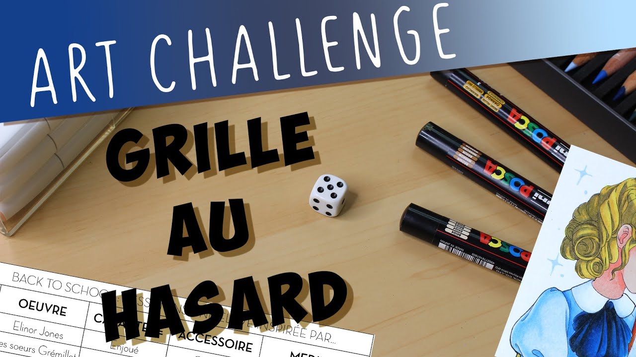 Art Challenge : Dessiner un OC hasard !