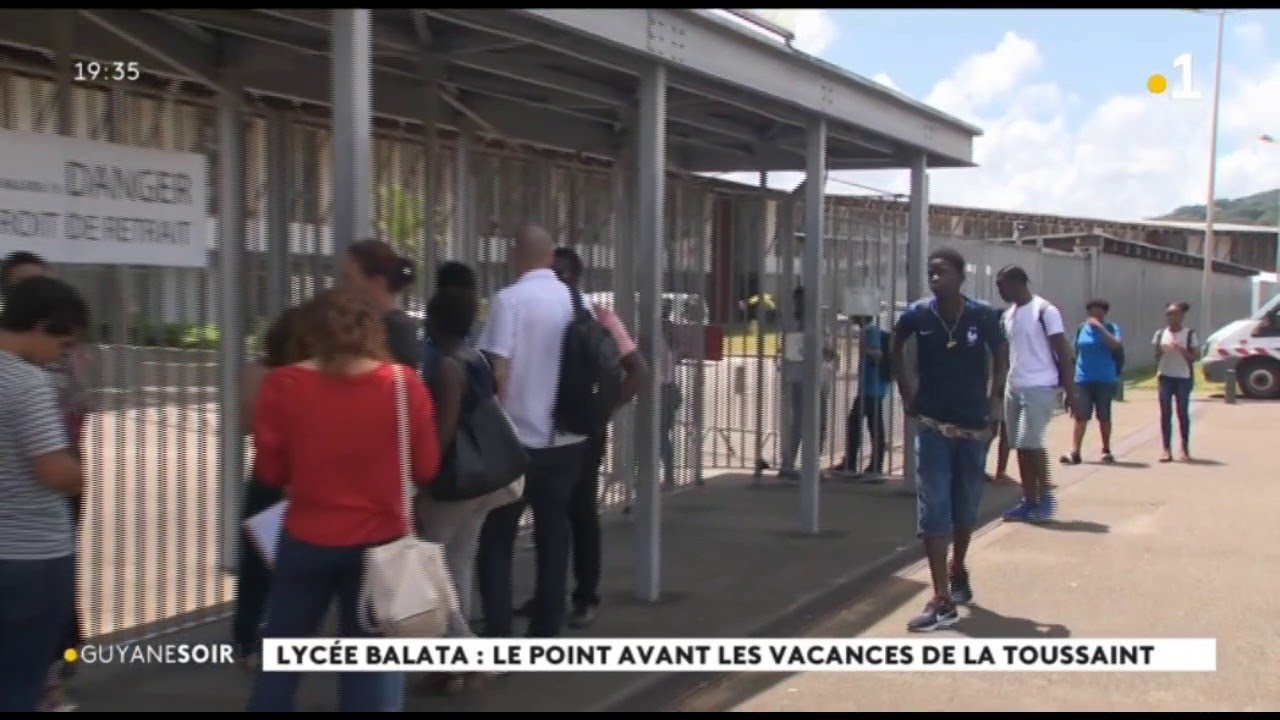 Lycée de Balata : Le point avant les vacances de la Toussaint