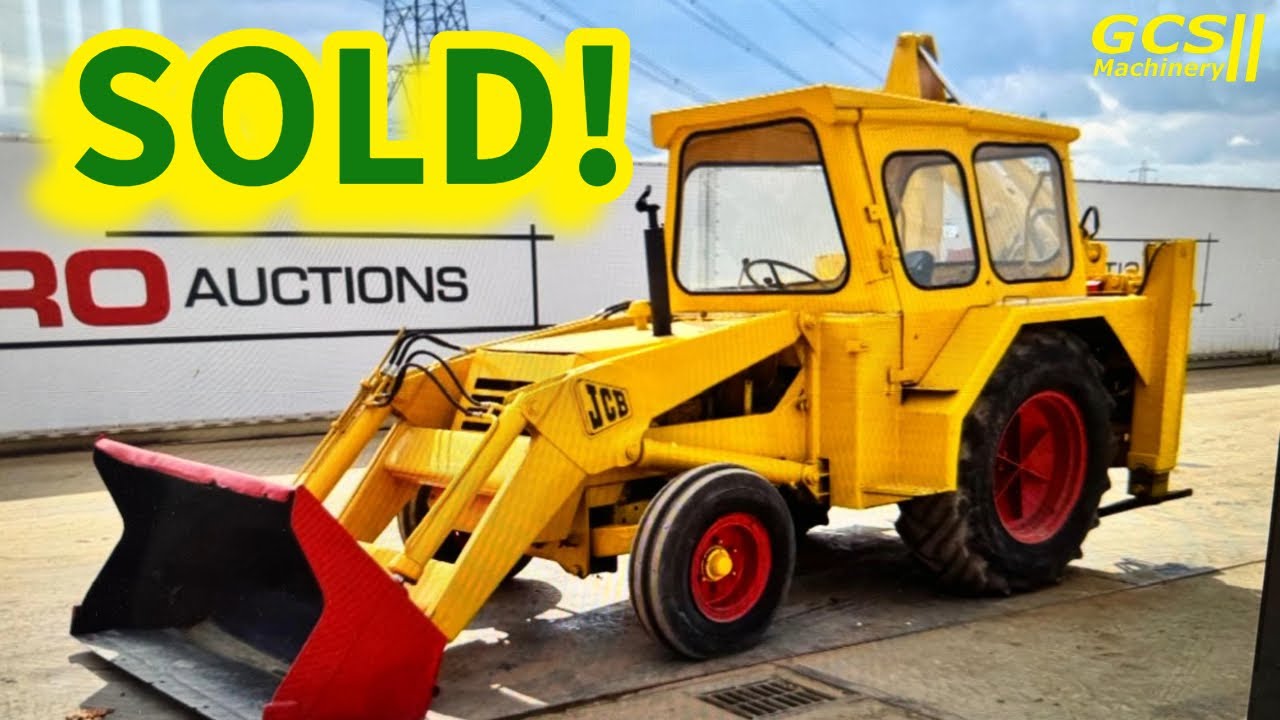 Backhoes under the hammer at @Euro Auctions