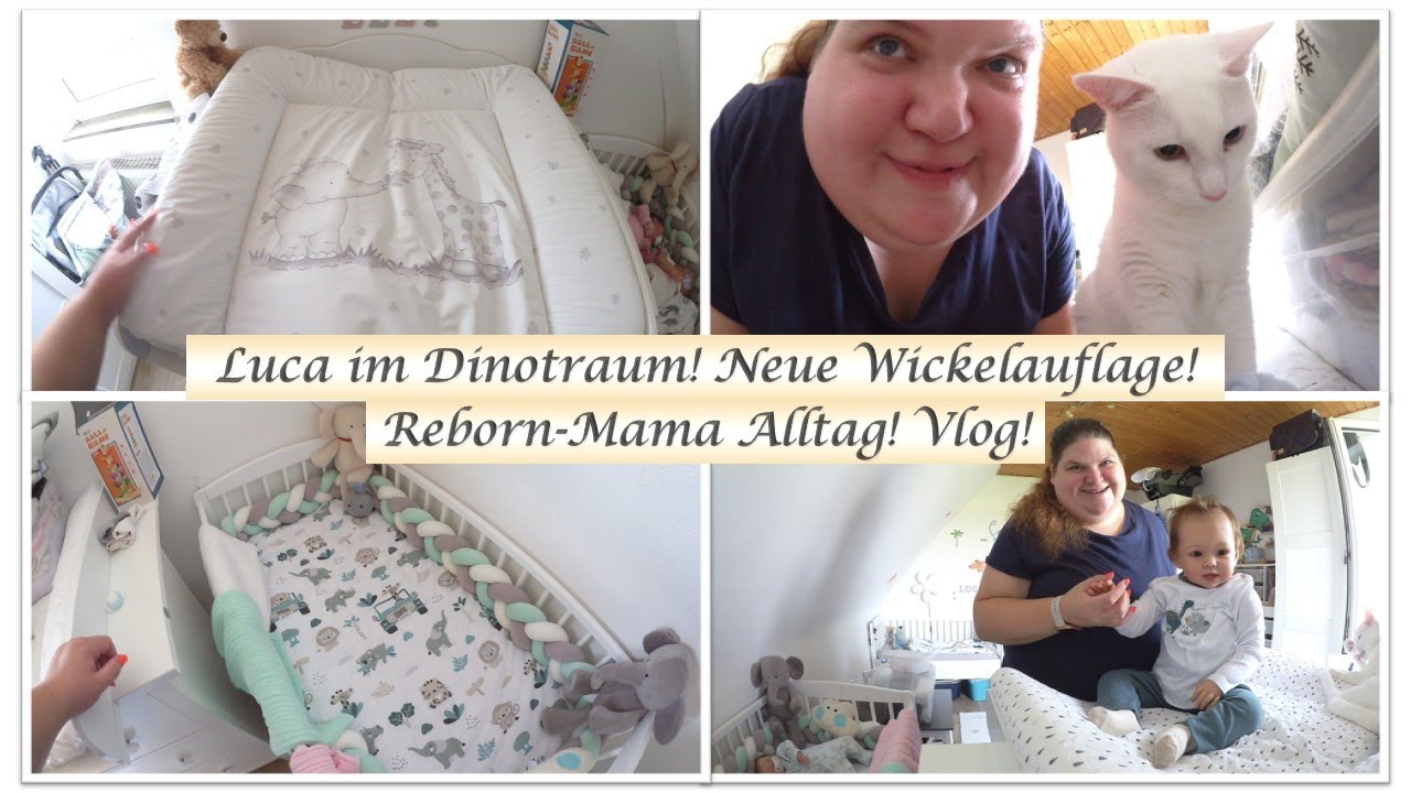 Luca im Dinotraum! ||Neue Wickelauflage! ||Mom Vlog! || Reborn Baby Deutsch || Little Reborn Nursery