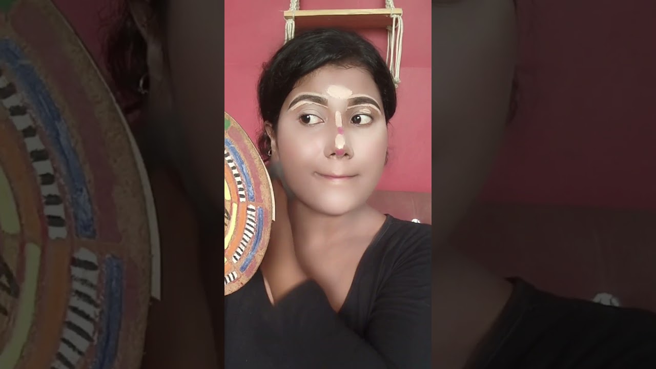 Ganesh Chaturthi Traditional Makeup Look #shorts #traditionalvideo #ganeshchaturthi #trishnastudii