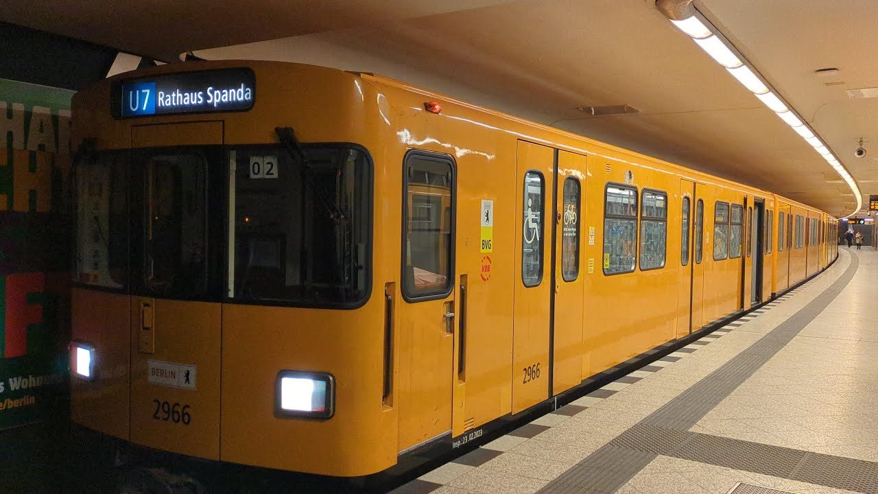 U-Bahn Berlin|Einsetzermitfahrt #38 auf der U7 von Rudow bis Rathaus Spandau