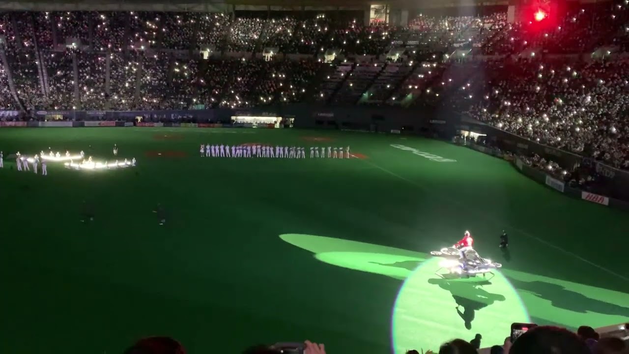 2022ホーム開幕戦スタメン発表+新庄劇場