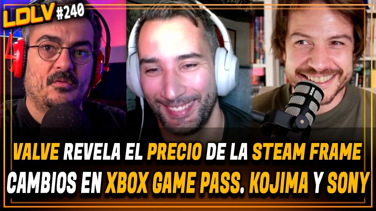 Gamepass sin Day 1. Kojima y Sony. Steam Frame a 1050&euro; - LDLV 240