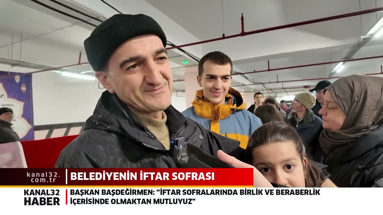 BELEDİYENİN İFTAR SOFRASI