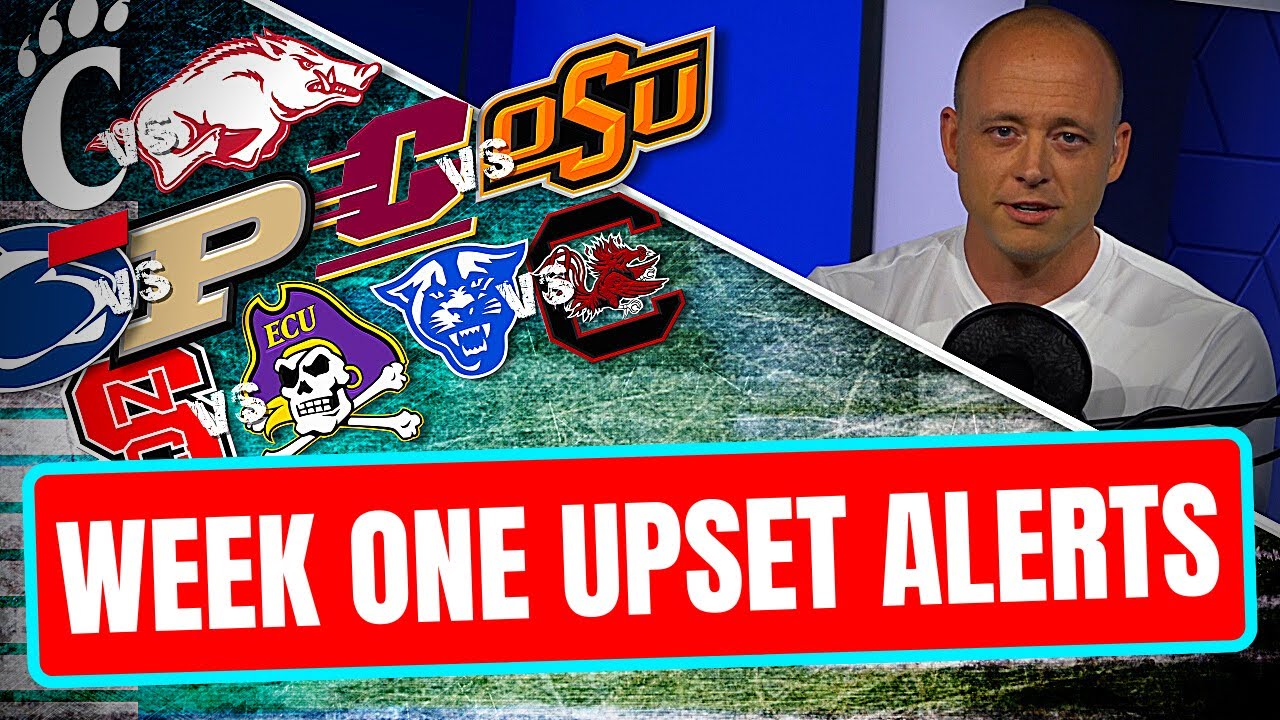 Josh Pate On Upset Alerts In Week One (Late Kick Cut)