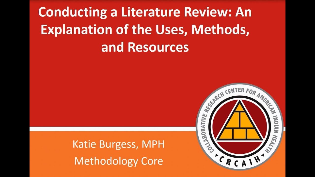 Conducting a Literature Review