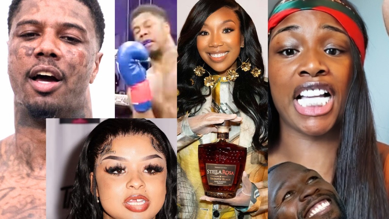 Blueface LOST, Chrisean Rock Laughs, Claressa SAYS 50 CENT LIES, Brandy Called a 304 by Ma$e & Shyne