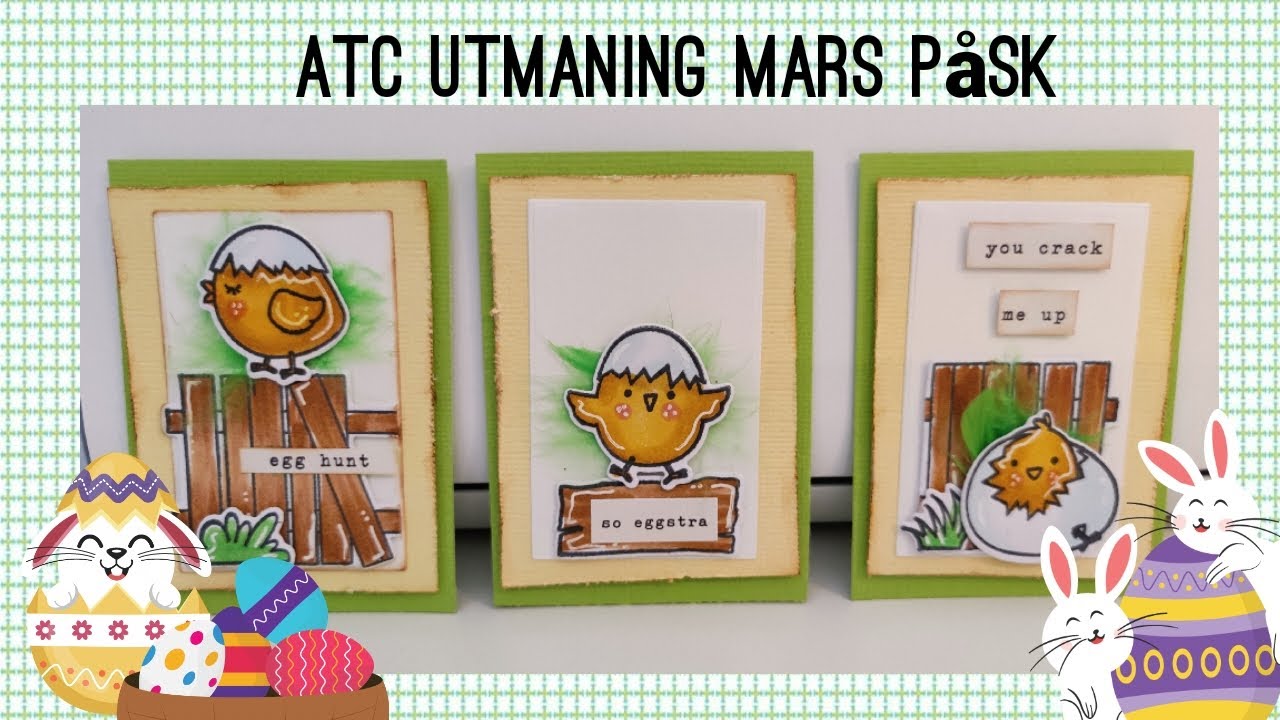 ATC UTMANING MARS SM&Aring; P&Aring;SKIGA ATC KORT MED FJ&Auml;DRAR