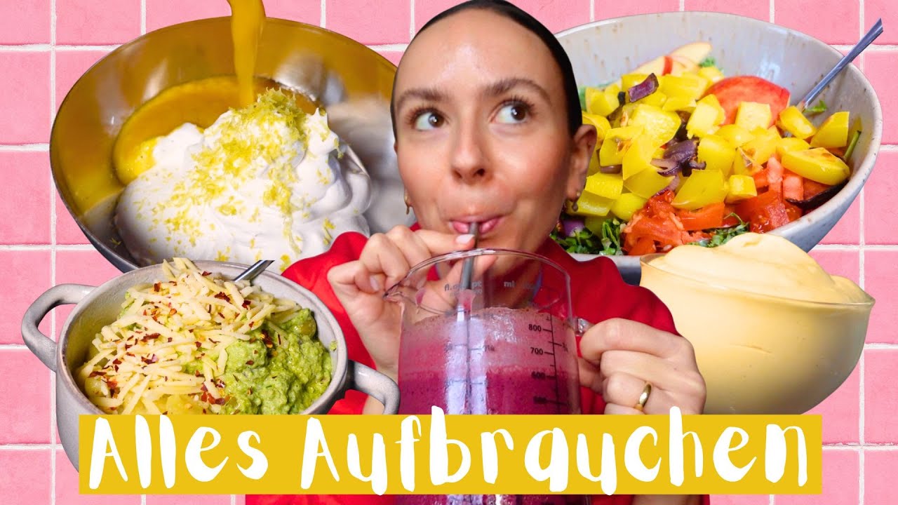 ALLES AUFBRAUCHEN » Vegane Resteverwertung im Alltag | FOOD FRIDAY