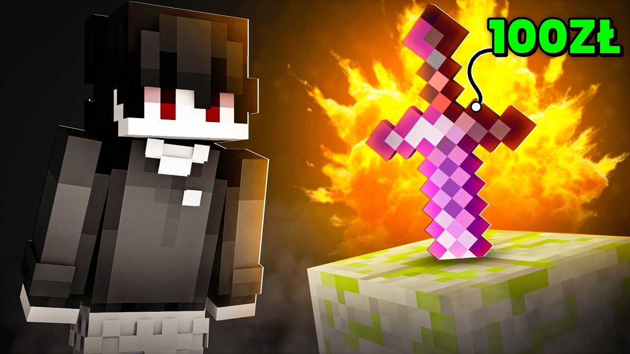 I Spent 100 PLN to Get the Best Sword on the Entire EARTH SMP