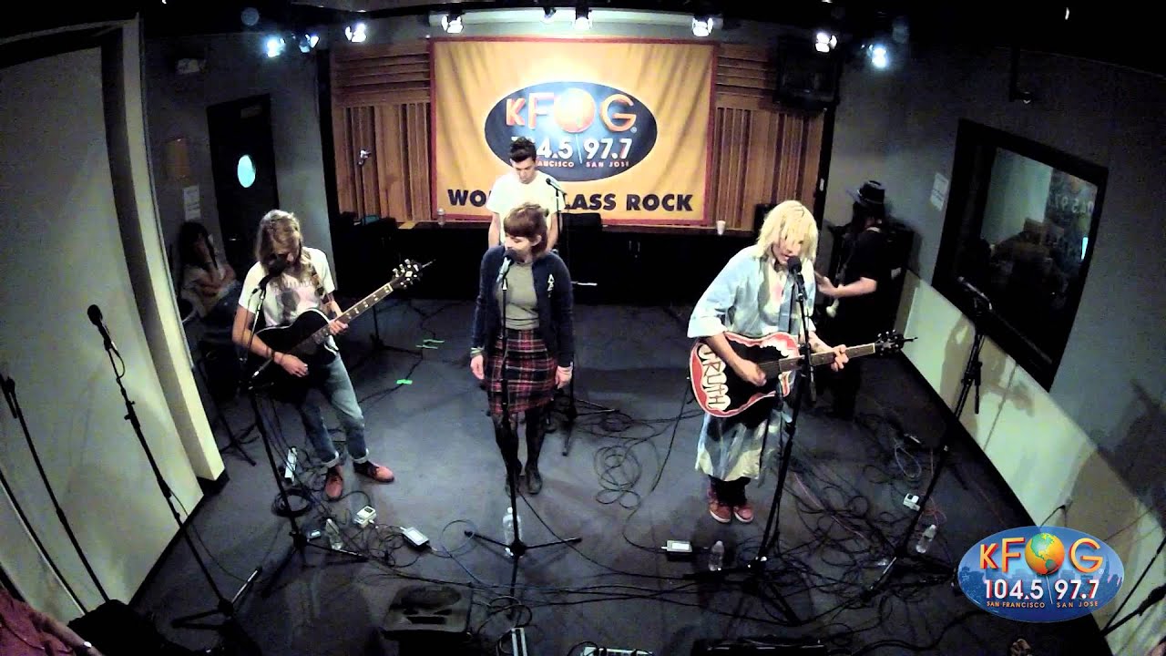 GroupLove - Itching on a Photograph (Live on KFOG Radio)
