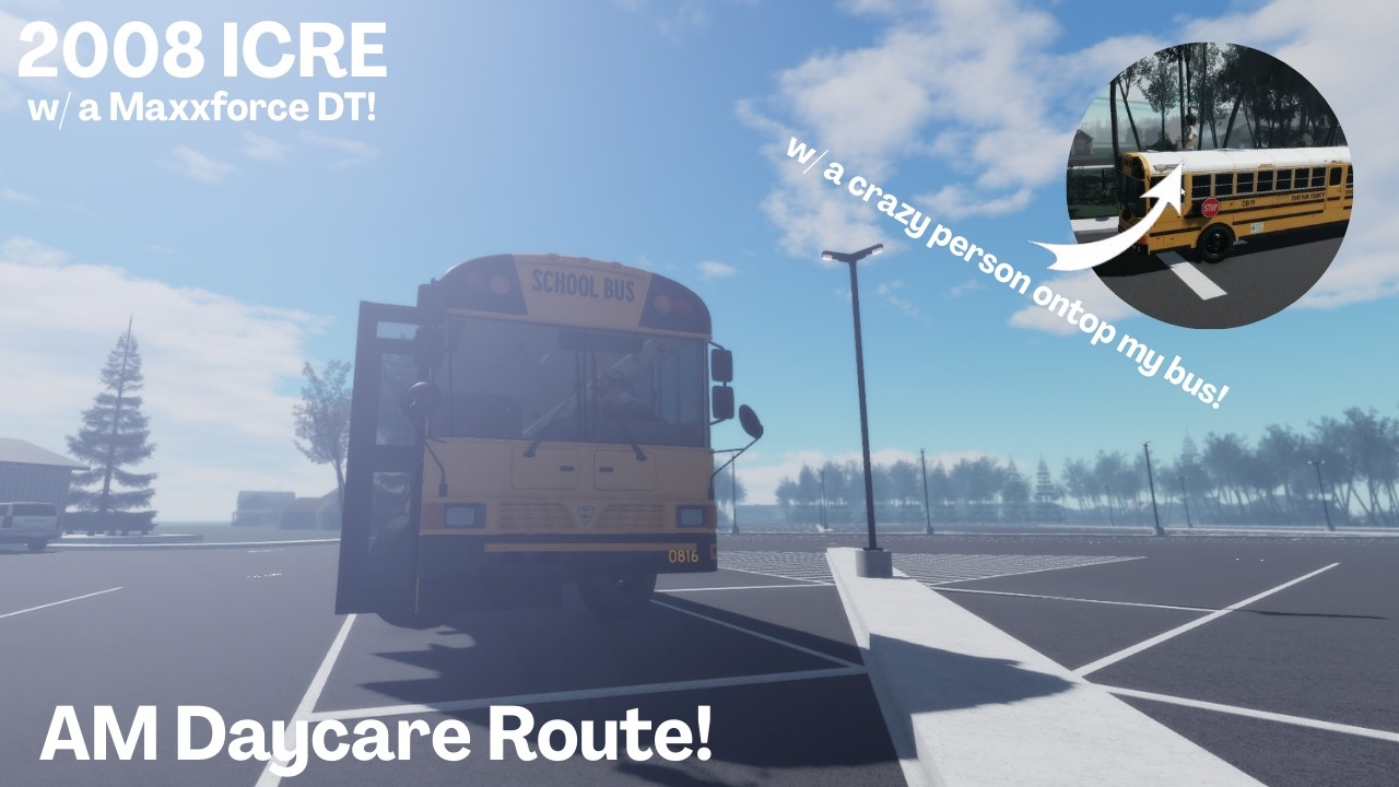 AM Daycare Route in a 2008 ICRE w/ a Maxxforce DT!