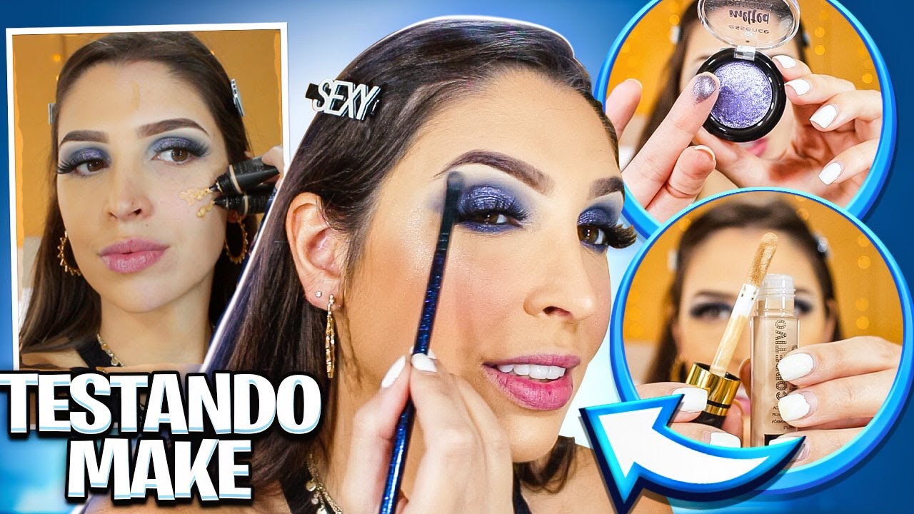 EU TO NO CHÃO COM ESSAS MAQUIAGENS! Testando MAKES NOVAS | Julia Tedesco