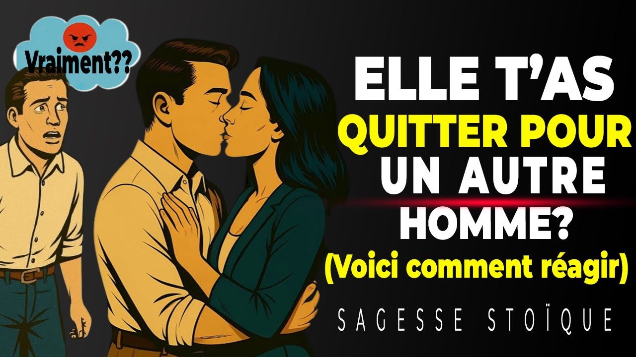 🔥SI ELLE T'AS QUITTER POUR UN AUTRE HOMME LAISSE LA PARTIR(Voici pourquoi tu gagnes)🔥#stoïcisme