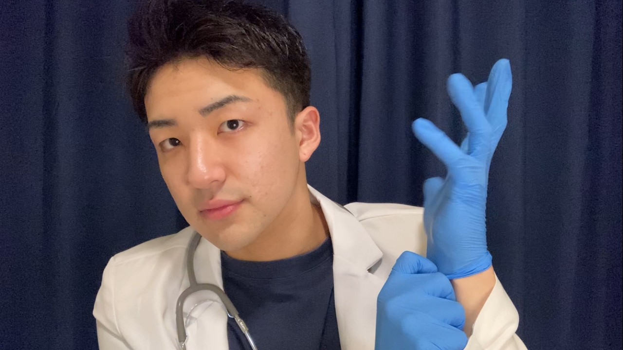 【ASMR】とってもやさしい小児科の先生ロールプレイ　Pediatric ASMR👨&zwj;⚕️