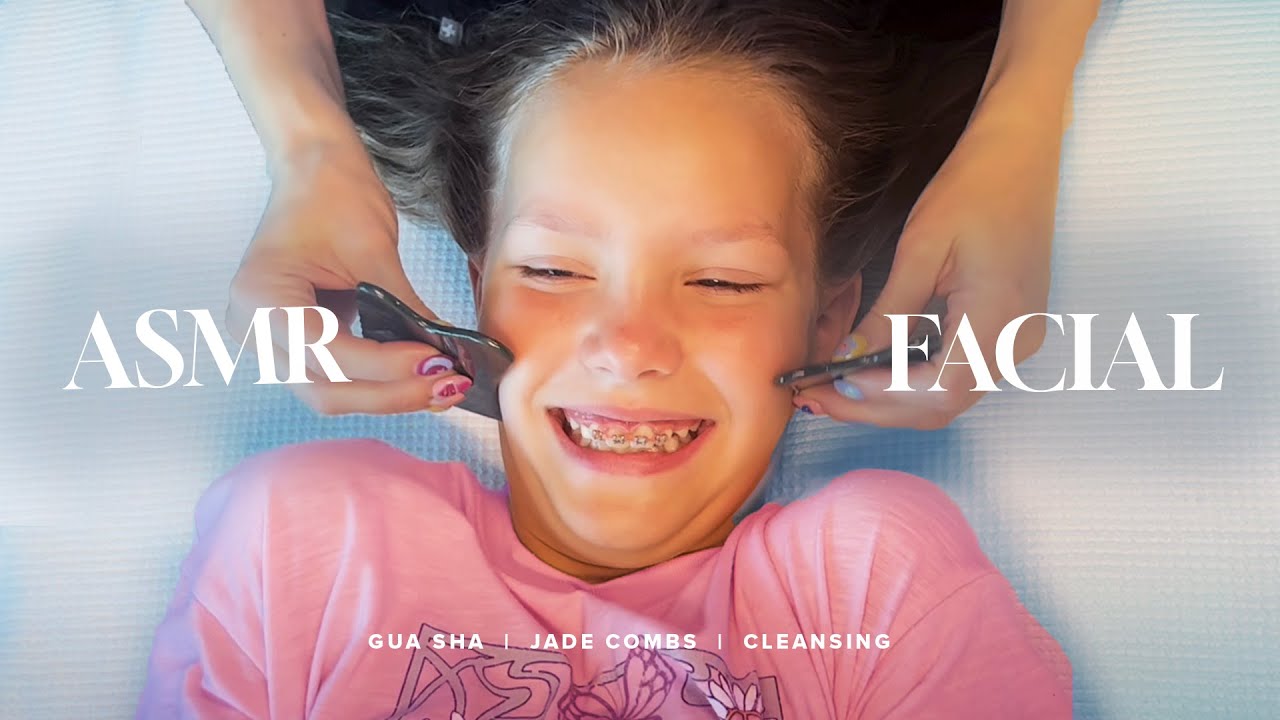 ASMR Facial | Doing my Daughters Facial!