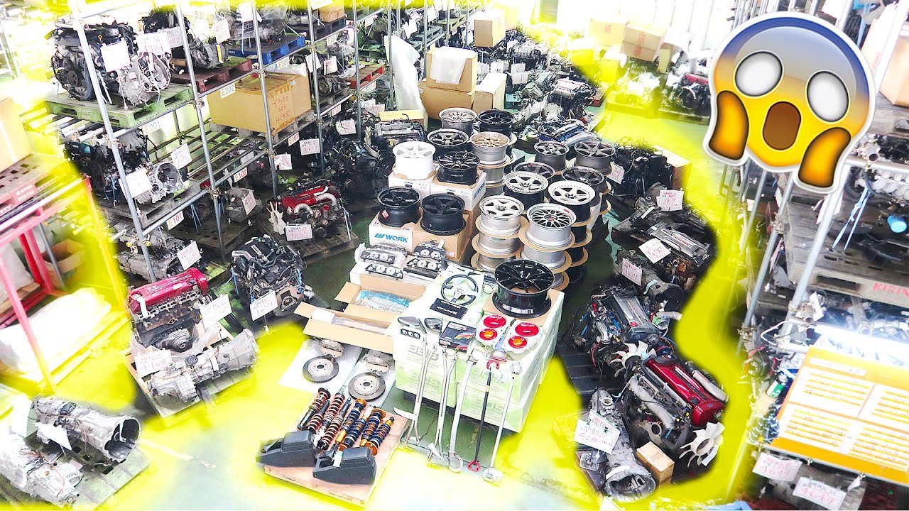 SECRET WAREHOUSE FULL OF RARE SKYLINE PARTS!