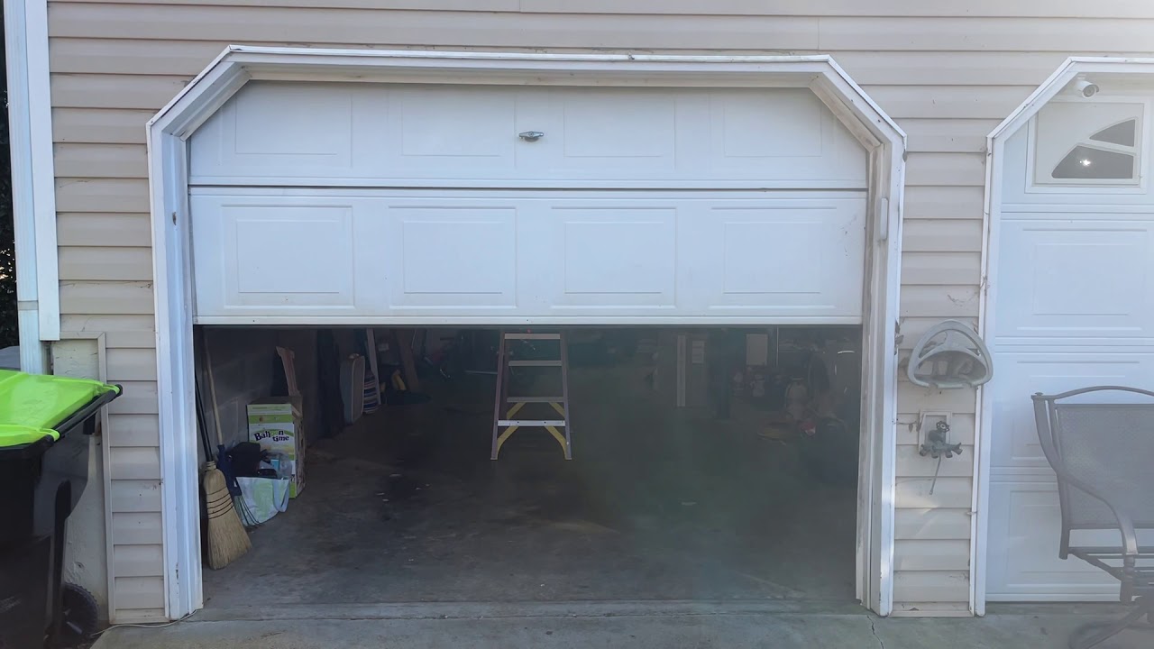 Crooked Garage Door