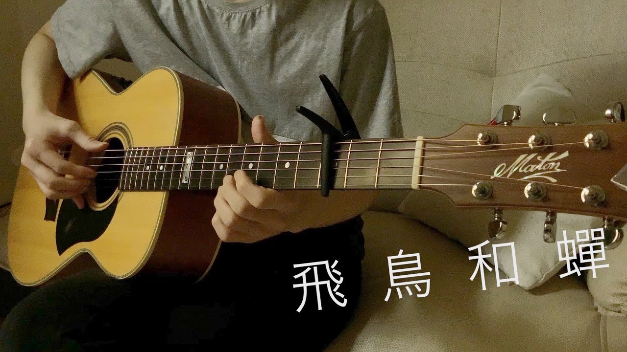 任然 - 飛鳥和蟬 (acoustic guitar solo)