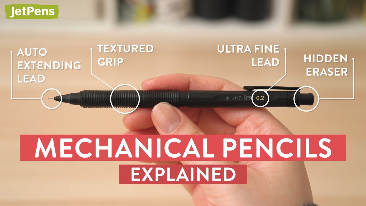 Everything you ever wanted to know about Mechanical Pencils! 🤖✏️