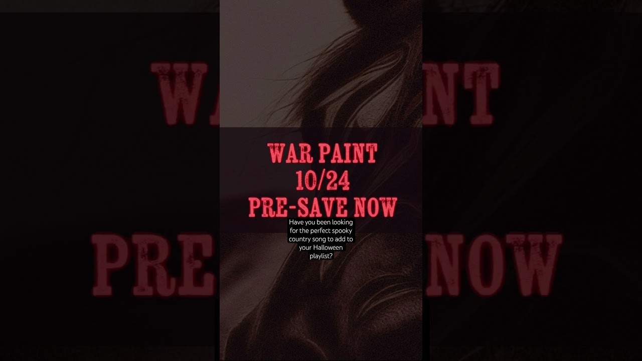Have you pre-saved "War Paint" yet? 