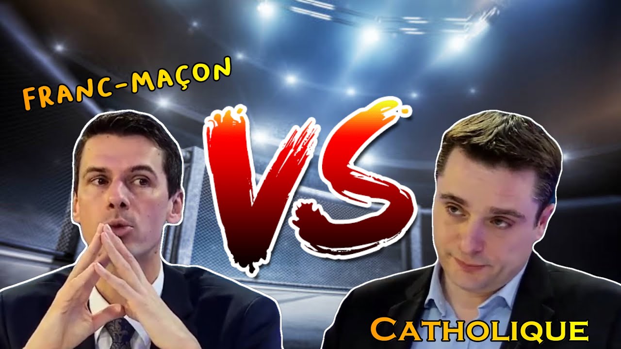 Adrien Abauzit défend l'Église catholique et la foi face à un franc-maçon
