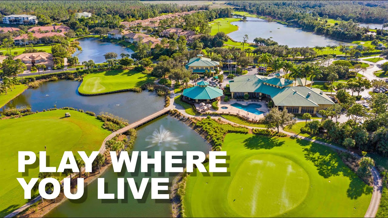 GOLF TENNIS SWIM - PLAY WHERE YOU LIVE - NAPLES FLORIDA LUXURY COMMUNITY [2020]