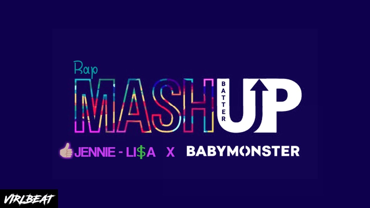 'MONEY' - JENNIE, LISA x BABYMONSTER (Rap Mashup) Virlbeat Remix