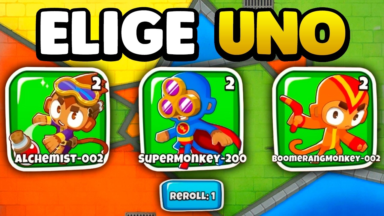 Juego a Bloons TD 6 pero es un ROGUELIKE 😱